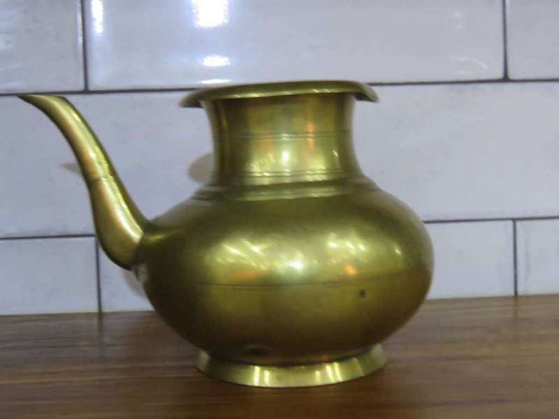 BRASS WATER POT