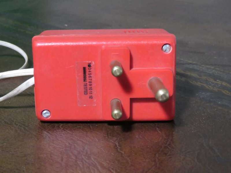 Dedicated Mains Filter with 15 Amp Plug Red