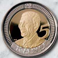 100 Sealed Mandela 90th Birthday R5 coins.  Bidding is per coin!