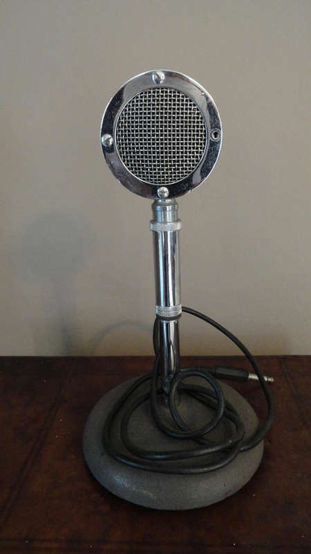 Vintage Microphone - The Astatic Corporation USA Model D104