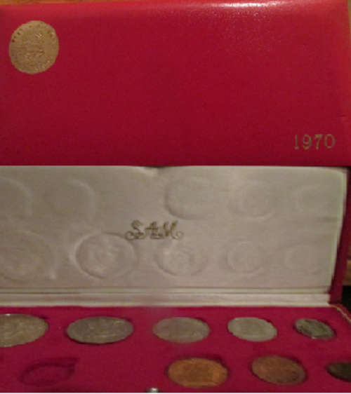 1979 RSA Proof Coin Set in Red Box No Gold