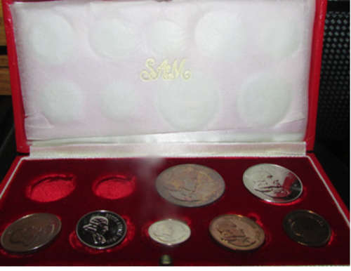 1966 RSA Proof Set in Red Box