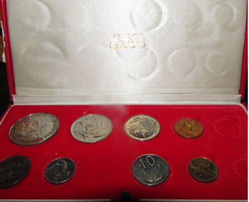 1968 RSA Proof Set in Red Box No Gold