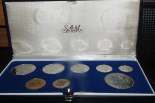 1982 RSA Proof Coin Set in Black Box