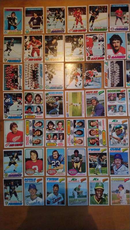 1976-1977 Topps cards bundle High Value lot R9000