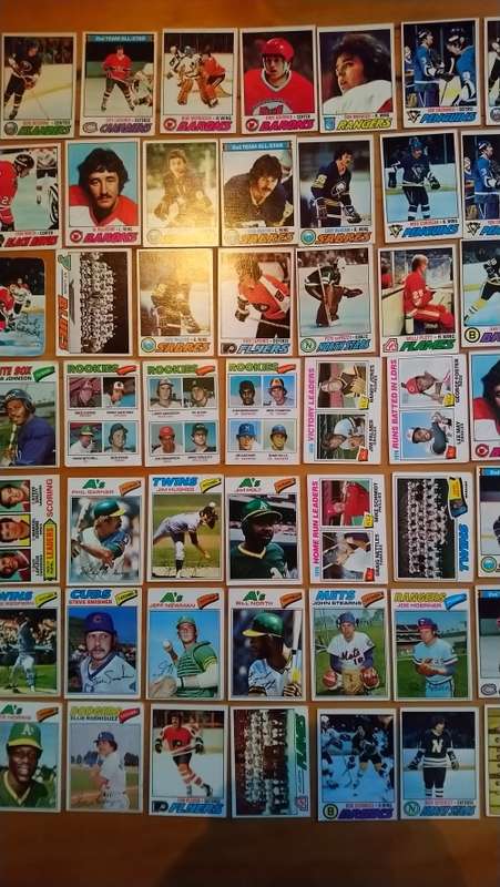 1976-1977 Topps cards bundle High Value lot R9000