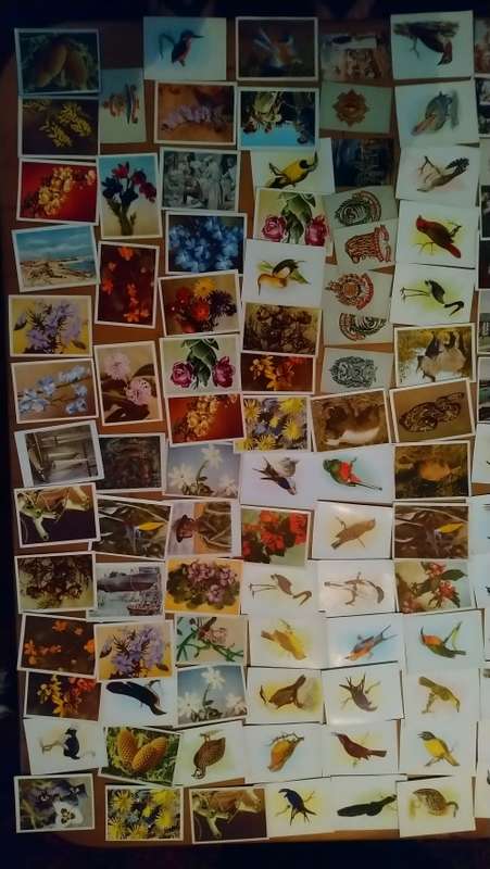 Huge collection of rare vintage cigarette cards High value very collectable!