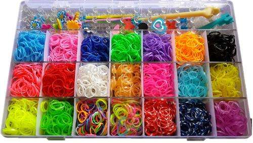 Loom Band Set With 5600 pieces and Weaving Tool