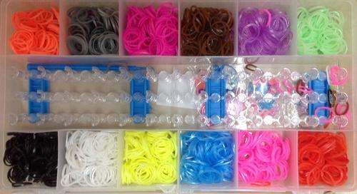 Loom Bands Kit with 2400 Looms