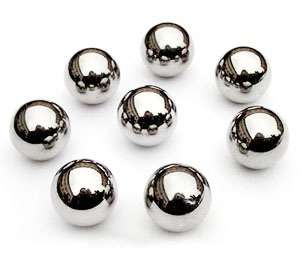 Marbles - 20 iron marbles plus one shooter. Ynies, inies