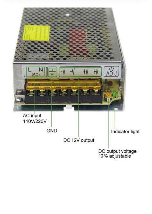 12v 30A 120w POWER SUPPLY