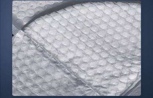 Bubble Envelopes Padded Poly Mailers -180 x 255mm- Silver-10 Pack