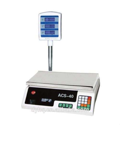FI- Electronic Computing Kitchen Scale Model ACS-40