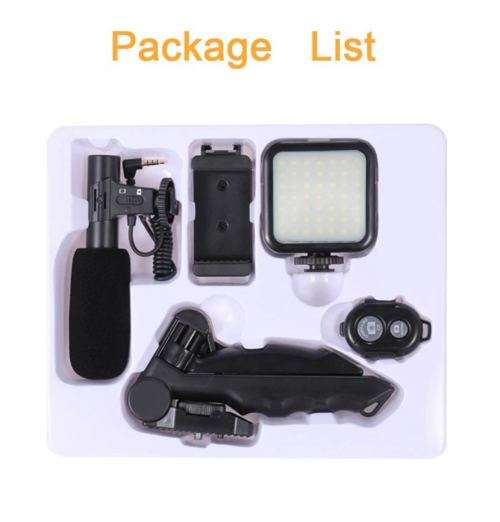 Smartphone and Vlogging Camera, Video Recording Photo Studio Kit