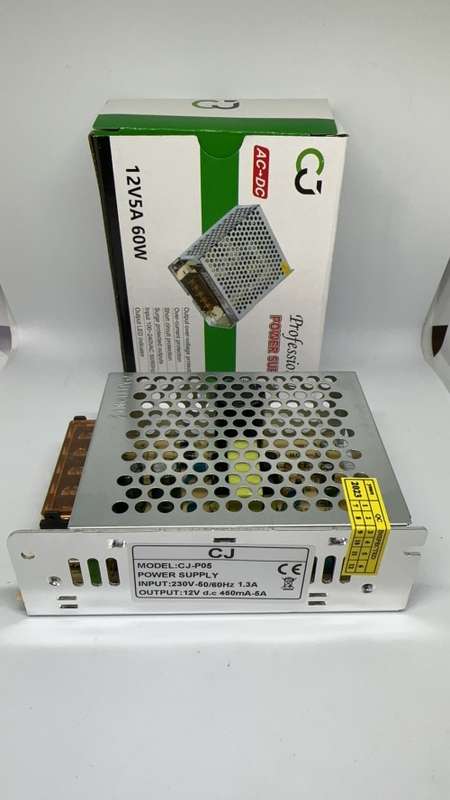 12v 5A 60w POWER SUPPLY