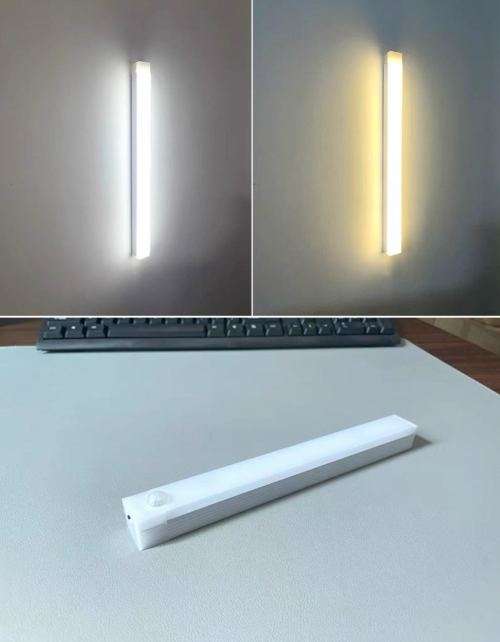warm white  LED Motion Sensor Cabinet Night Light USB LED Ligh/30cm