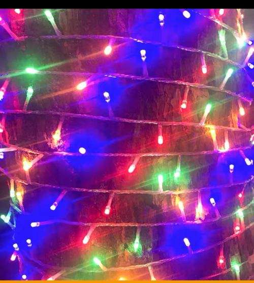 20M LED Fairy Light Christmas Light Extendable - mix color