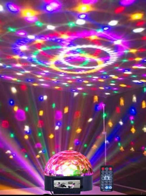 Crystal Magic Ball Light with Bluetooth & Remote/disco light