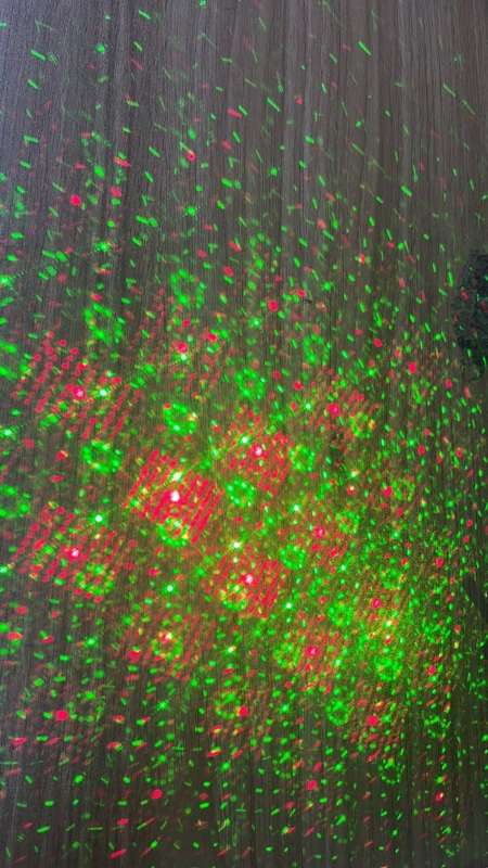 Mini stage light laser projector