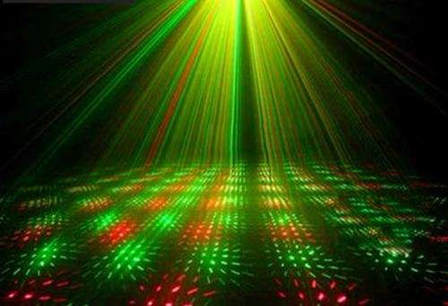 Mini stage light laser projector