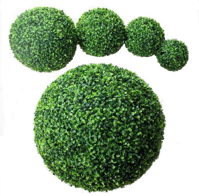 18cm Giant Artificial Boxwood Topiary Ball/grass balls/ 2pcs