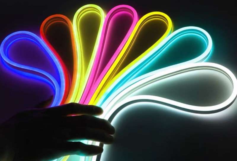 12V  Neon LED Strip Light - MRUL/YELLOW