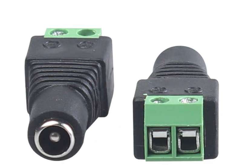 DC Power CONNECTOR Female For CCTV Camera Pack of 10