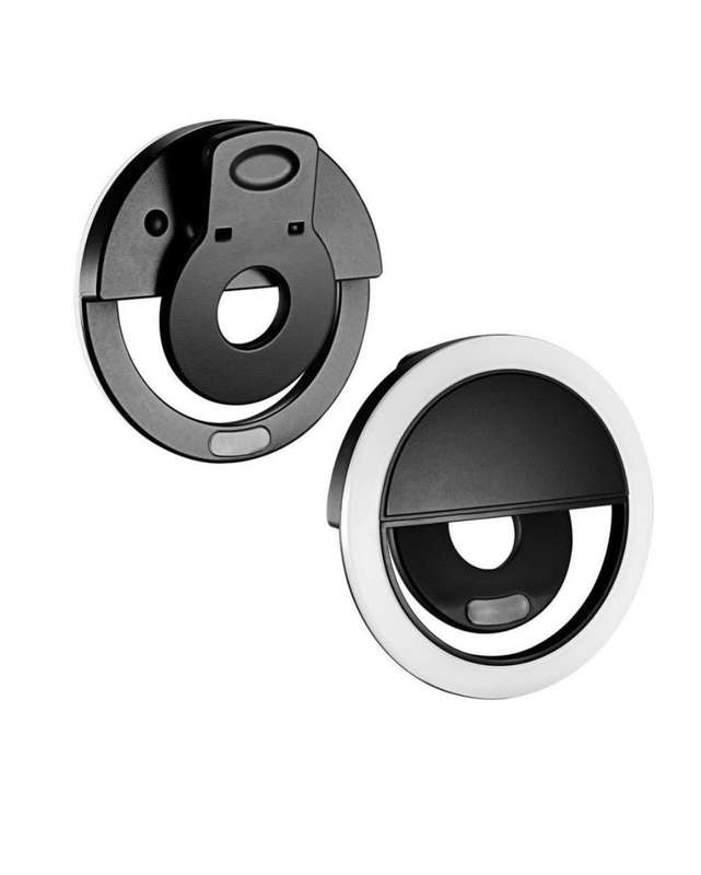 Rechargeable Clip-on Selfie Ring Light