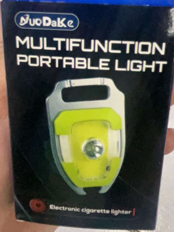 Multifunction portable light/electronic cigarette lighter