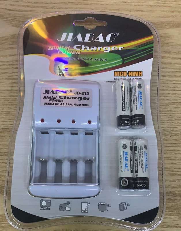 Digital charger power fits for AA/AAA