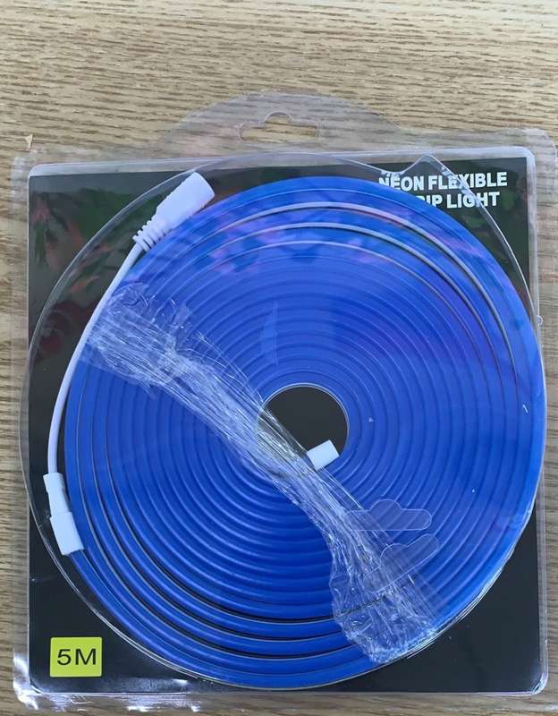 12V  Neon LED Strip Light - MRUL/blue/5M