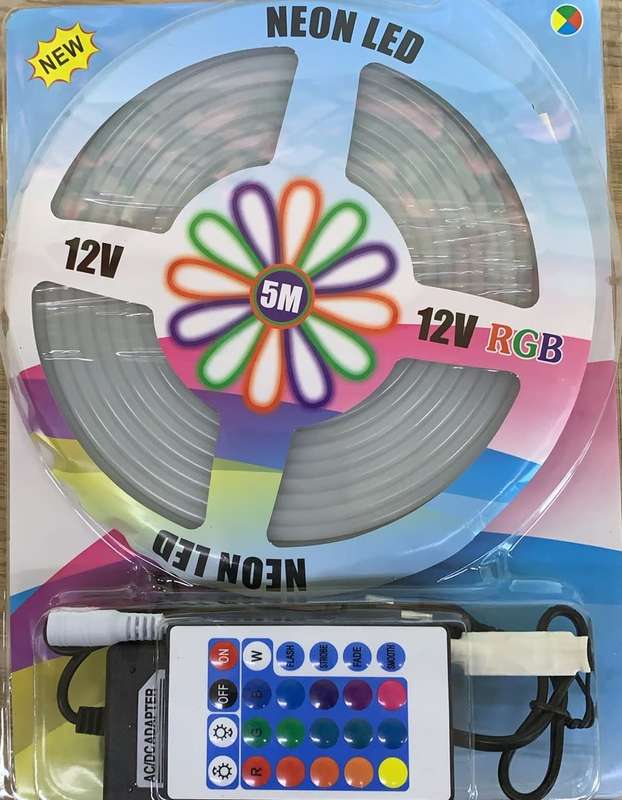 12V  Neon LED Strip Light  RGB/ 5M