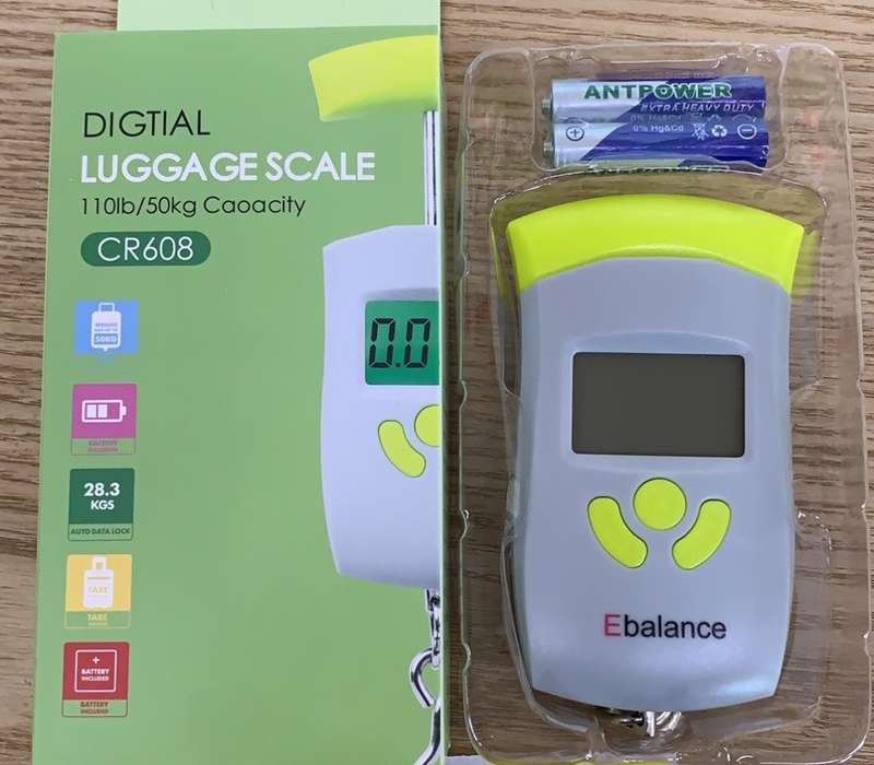 Digtial luggage scale