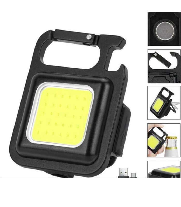 Pocket Keychain Ultra Bright Light with Bottle Opener