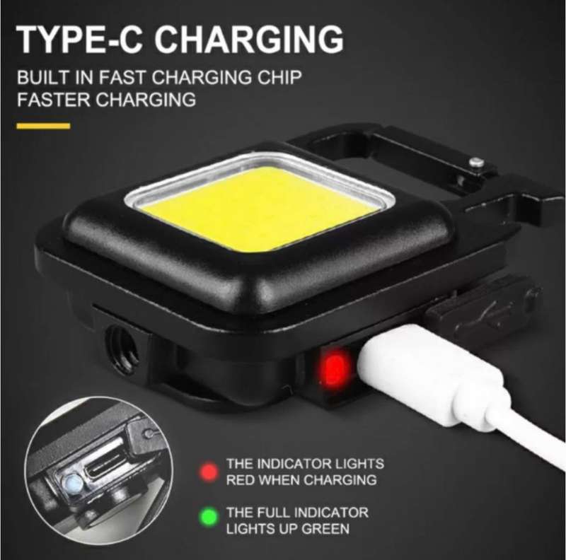 Pocket Keychain Ultra Bright Light with Bottle Opener