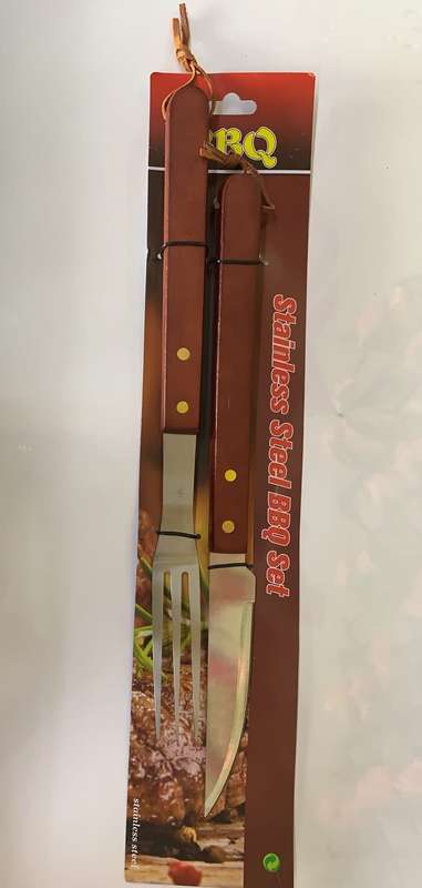 stainless steel BBQ set