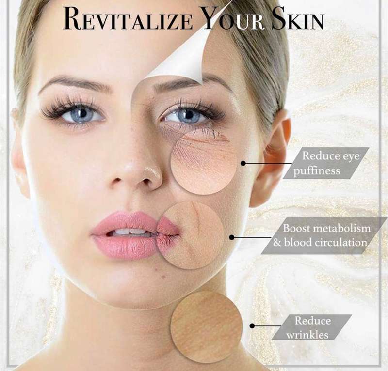 Real Mineral Stone Face Roller & Gua Sha Set