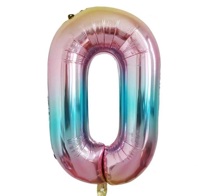 40 Number  Foil Balloon