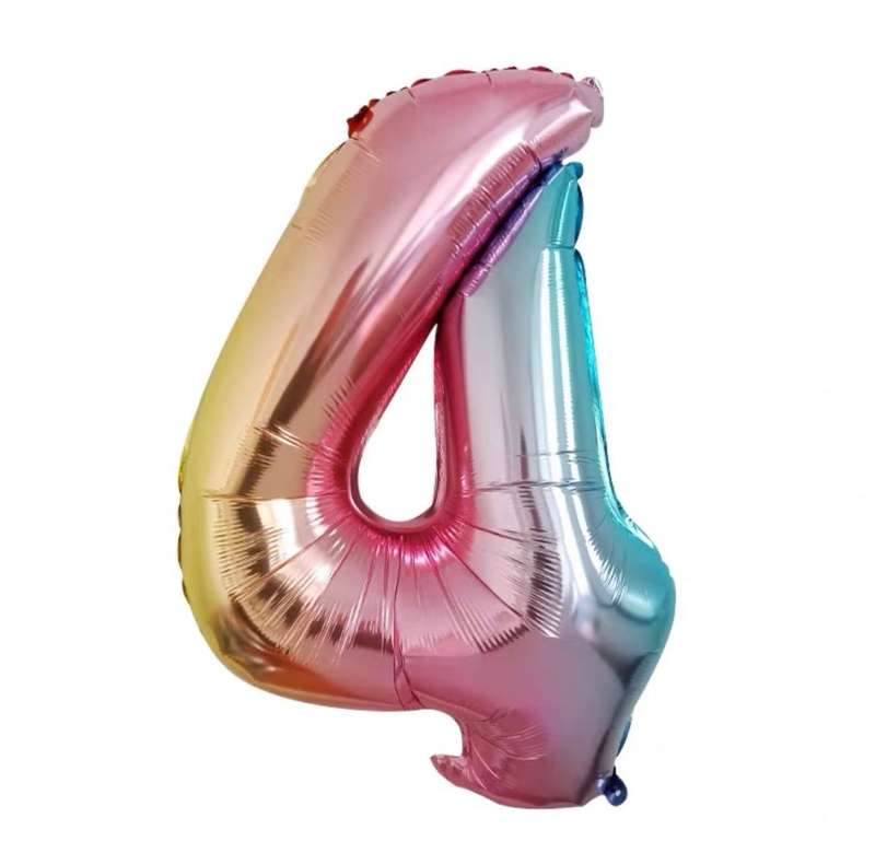 40 Number  Foil Balloon