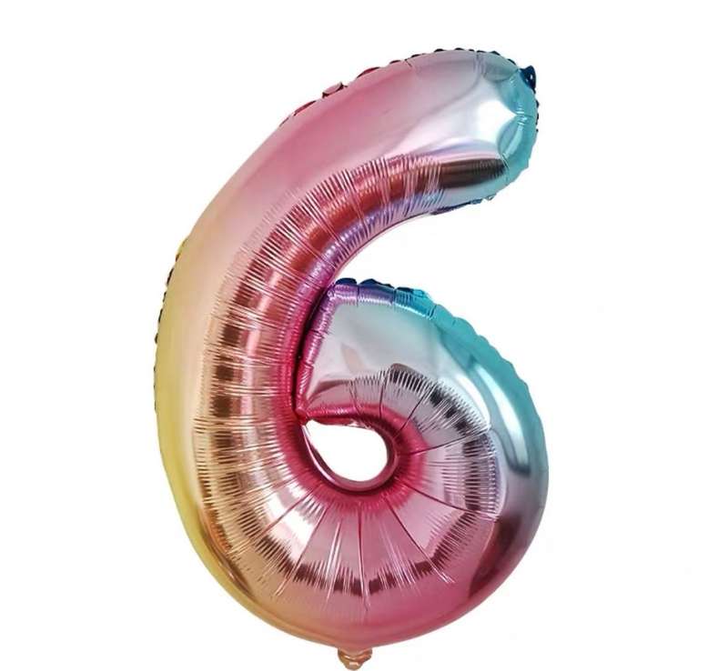 40 Number  Foil Balloon