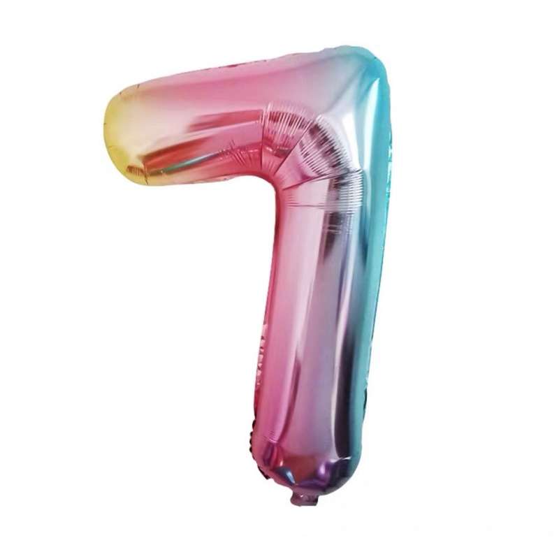 40 Number  Foil Balloon