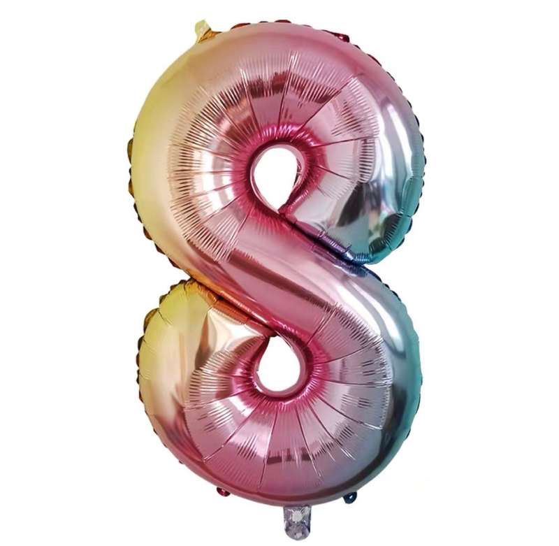 40 Number  Foil Balloon