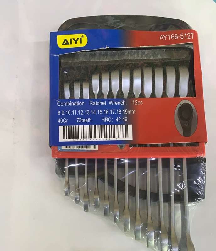 Combination Ratchet Wrench 12pc