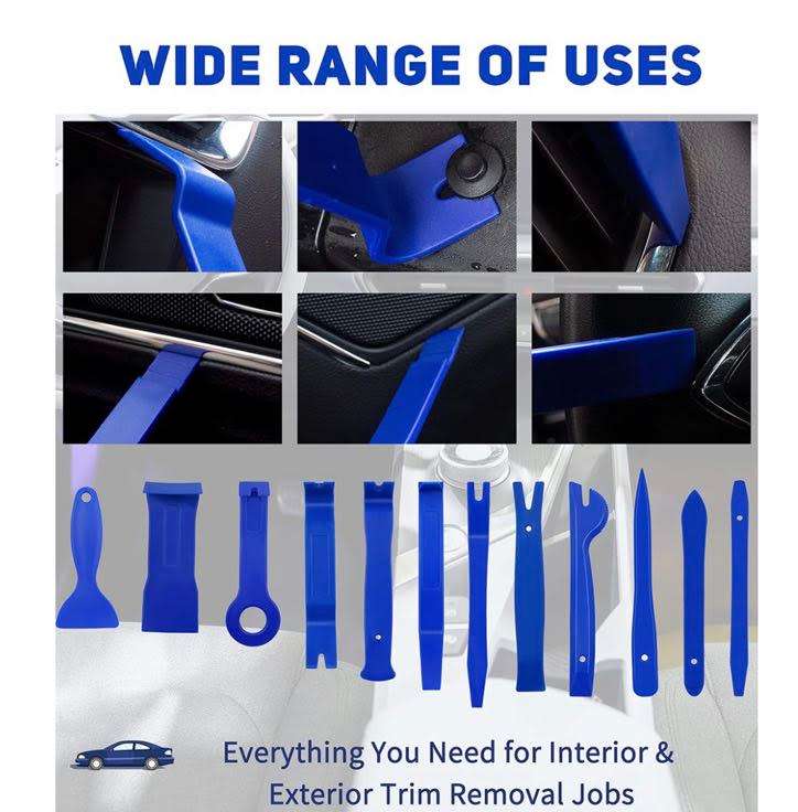Auto Car Trim Removal Tool Kit - for Car Interior/Exterior Pane