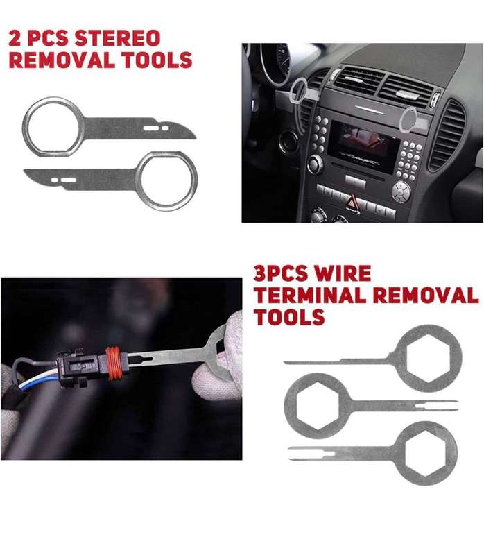Auto Car Trim Removal Tool Kit - for Car Interior/Exterior Pane