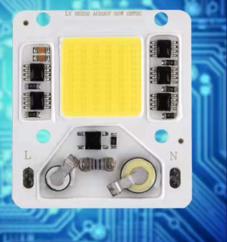 50 Watt Replacement LED Floodlight COB Chip | Flood Light Repair | Cool White 6000K