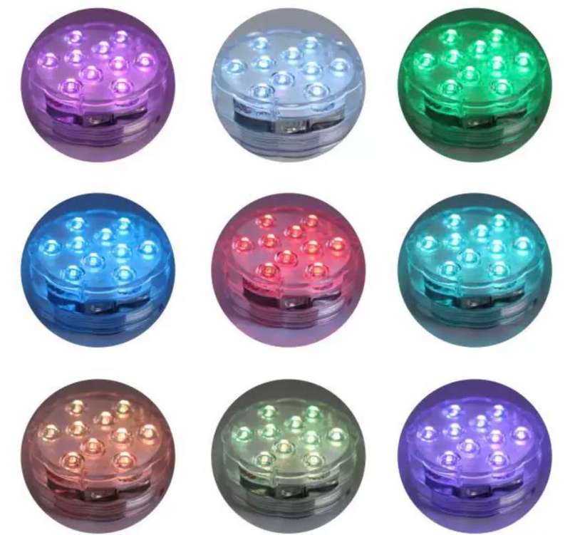 remote control waterproof led light/pool light