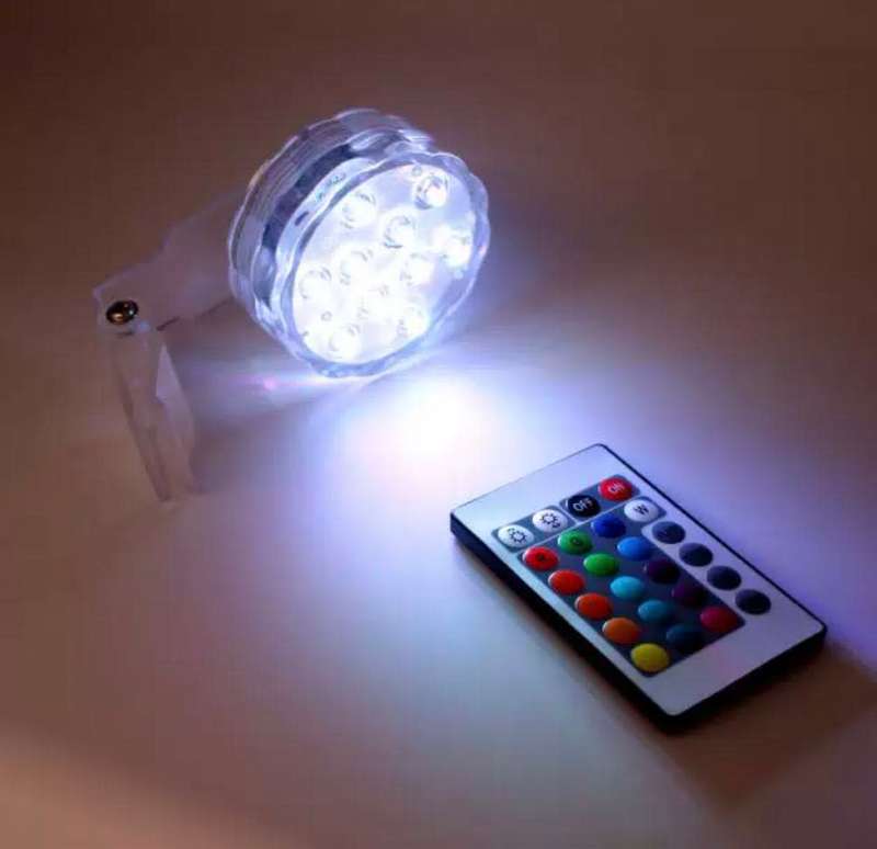 remote control waterproof led light/pool light