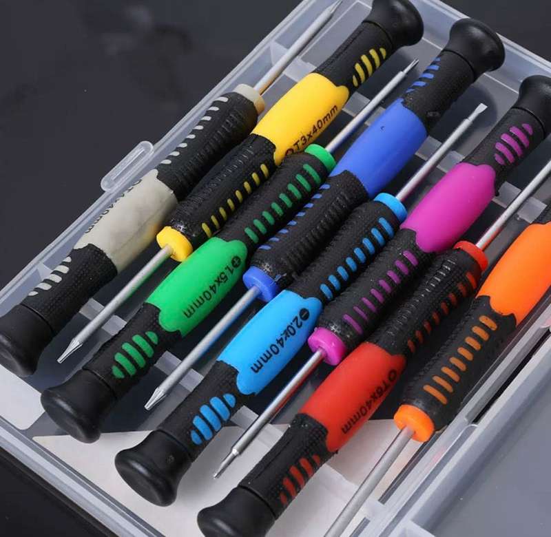8 in 1 Precision Pocket Screwdriver Repair Tools Set