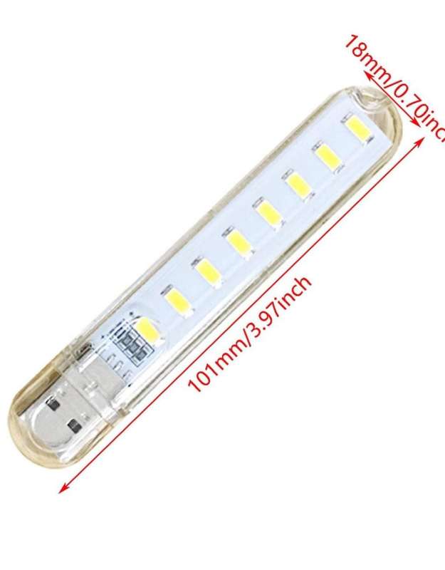 Portable Mini 8-LED USB Light